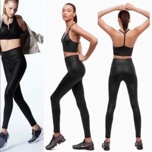 ARITZIA The Constant Twyla Faux Leather Pants S